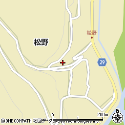 静岡県静岡市葵区松野247周辺の地図