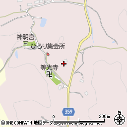 愛知県豊田市平折町トヤカ子周辺の地図