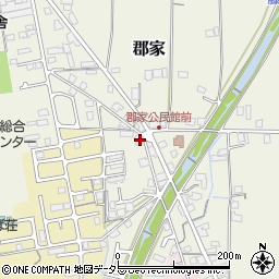 兵庫県丹波篠山市郡家784周辺の地図