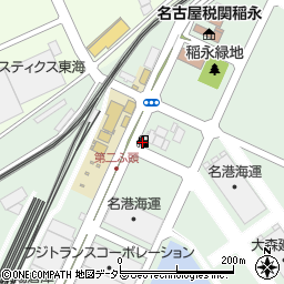 ＥＮＥＯＳ稲永サービスセンターＳＳ周辺の地図