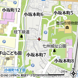 愛知県豊田市小坂本町5丁目88周辺の地図