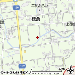 静岡県駿東郡清水町徳倉383周辺の地図