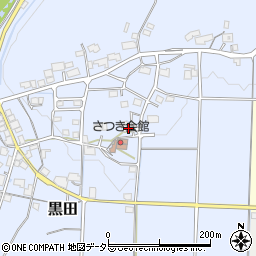兵庫県丹波篠山市黒田486周辺の地図