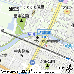 愛知県名古屋市緑区鳴海町上汐田406周辺の地図