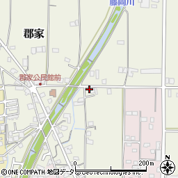兵庫県丹波篠山市郡家24周辺の地図
