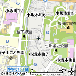 愛知県豊田市小坂本町6丁目111周辺の地図