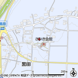 兵庫県丹波篠山市黒田339周辺の地図