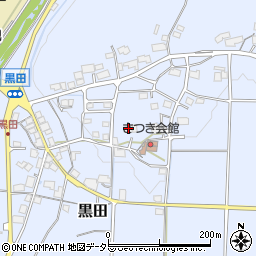 兵庫県丹波篠山市黒田339-1周辺の地図