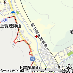 京都府京都市左京区静市市原町1107周辺の地図