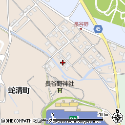 滋賀県東近江市蛇溝町1059周辺の地図