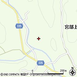 岡山県津山市宮部上335周辺の地図