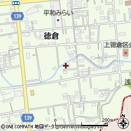 静岡県駿東郡清水町徳倉195周辺の地図