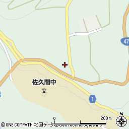 静岡県浜松市天竜区佐久間町中部491周辺の地図