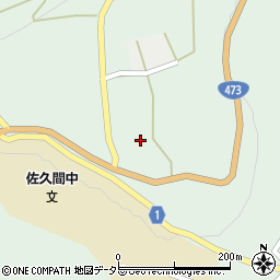 静岡県浜松市天竜区佐久間町中部472周辺の地図