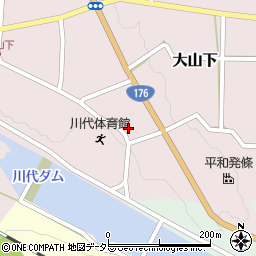 兵庫県丹波篠山市大山下421周辺の地図