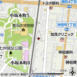 愛知県豊田市小坂本町8丁目13周辺の地図