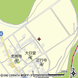 滋賀県蒲生郡竜王町林1346周辺の地図