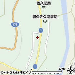 静岡県浜松市天竜区佐久間町中部213周辺の地図