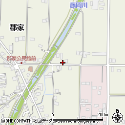 兵庫県丹波篠山市郡家64周辺の地図