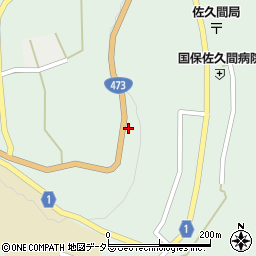 静岡県浜松市天竜区佐久間町中部366周辺の地図