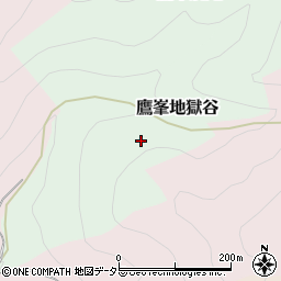 京都府京都市北区鷹峯地獄谷周辺の地図