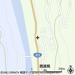 静岡県浜松市天竜区佐久間町大井2377周辺の地図