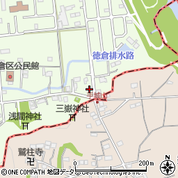 静岡県駿東郡清水町徳倉17周辺の地図