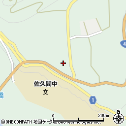 静岡県浜松市天竜区佐久間町中部512周辺の地図