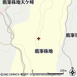 京都府京都市北区鷹峯株地周辺の地図