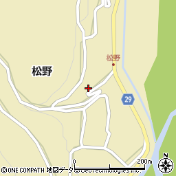 静岡県静岡市葵区松野263周辺の地図
