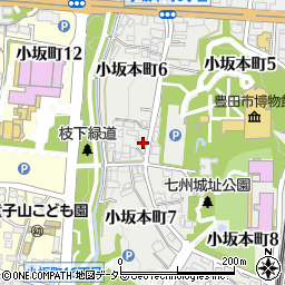 愛知県豊田市小坂本町6丁目95-3周辺の地図