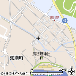 滋賀県東近江市蛇溝町1060周辺の地図