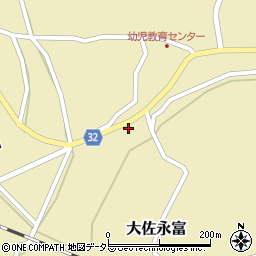 岡山県新見市大佐永富1058周辺の地図