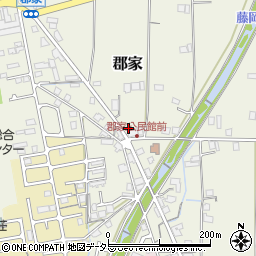 兵庫県丹波篠山市郡家297周辺の地図