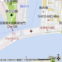沼津魚市場株式会社周辺の地図