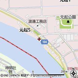 渡邊工務店周辺の地図