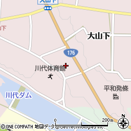 兵庫県丹波篠山市大山下424周辺の地図
