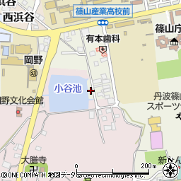 兵庫県丹波篠山市郡家905周辺の地図