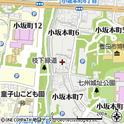 愛知県豊田市小坂本町6丁目107周辺の地図