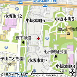 愛知県豊田市小坂本町6丁目95周辺の地図