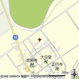 滋賀県蒲生郡竜王町林960周辺の地図
