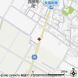 滋賀県守山市矢島町1269-2周辺の地図