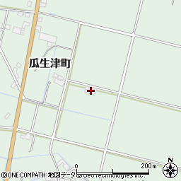 滋賀県東近江市瓜生津町2563周辺の地図