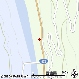 静岡県浜松市天竜区佐久間町大井2374-1周辺の地図