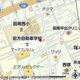 株式会社田方自動車学校周辺の地図