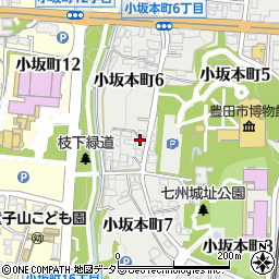 愛知県豊田市小坂本町6丁目95-1周辺の地図
