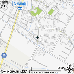 滋賀県守山市矢島町972周辺の地図
