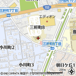 トヨタ中央自動車学校周辺の地図