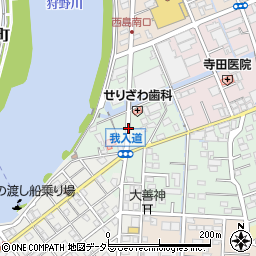 江川町周辺の地図