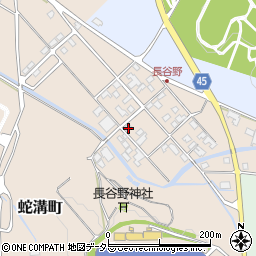 滋賀県東近江市蛇溝町1048周辺の地図